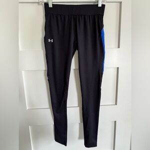 Under Armour Black and Blue Athletic Pants
